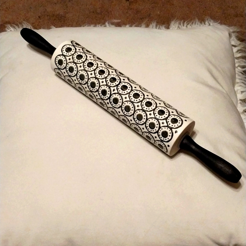 Handcrafted vintage rolling pin